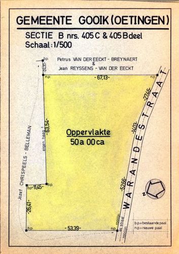 Kaft van 19800223 - Meting-Afpaling - Van Der Eeckt - Breynaert - Reyssens