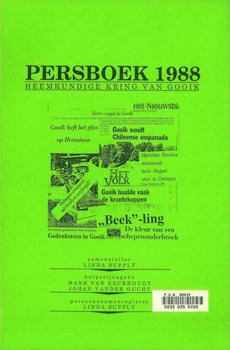 Kaft van Persboek 1988