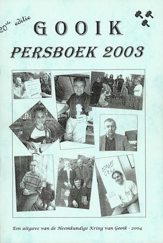 Kaft van Persboek 2003