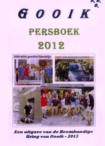 Kaft van Persboek 2012