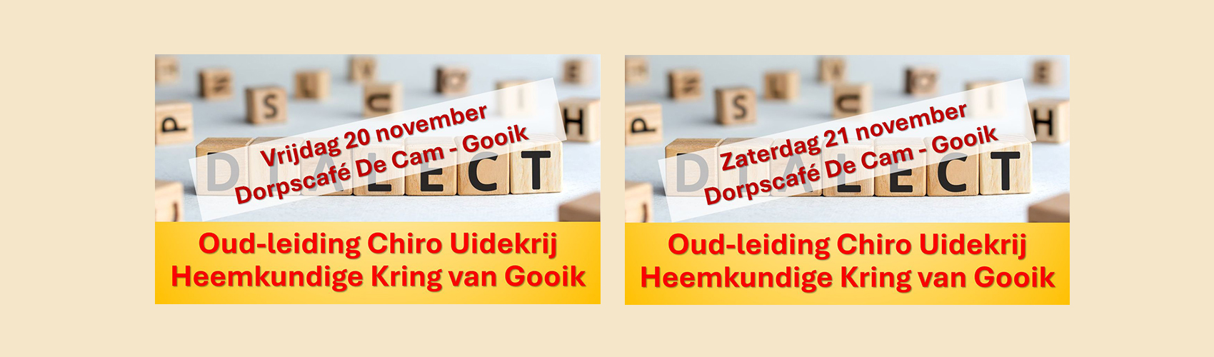 Evenement boeken
