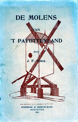 Kaft van De molens van ´t Payottenland