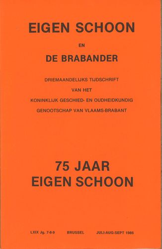 Kaft van Eigen Schoon en De Brabander 1986-07-08-09