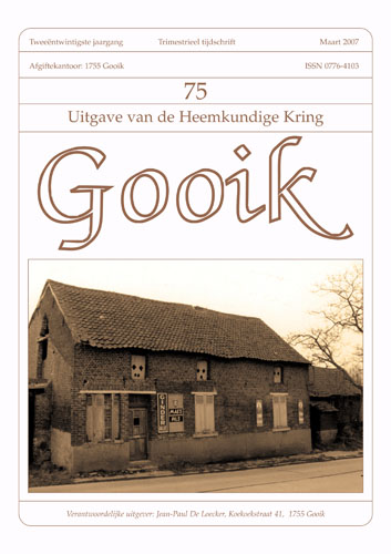 Kaft van Gooik 075
