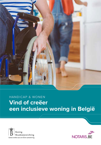 Kaft van Handicap & wonen - Vind of creëer een inclusieve woning in België