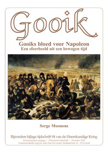 Kaft van Gooiks bloed voor Napoleon