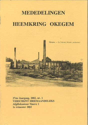 Kaft van Mededelingen Heemkring Okegem