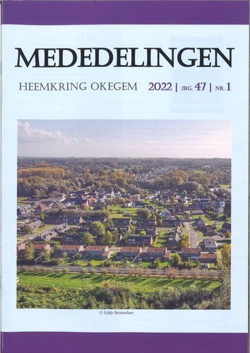 Kaft van Mededelingen Heemkring Okegem