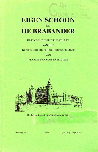 Kaft van Eigen Schoon en De Brabander 2009-07-08-09