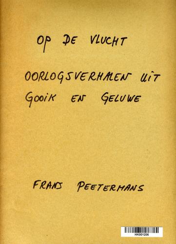 Kaft van Op de vlucht