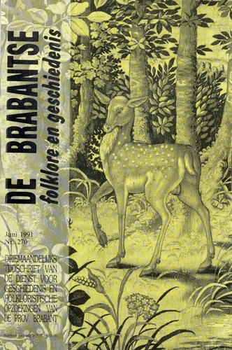 Kaft van De Brabantse folklore en geschiedenis