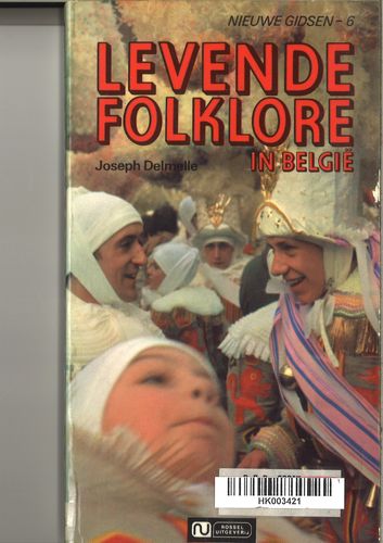 Kaft van Levende Folklore in België