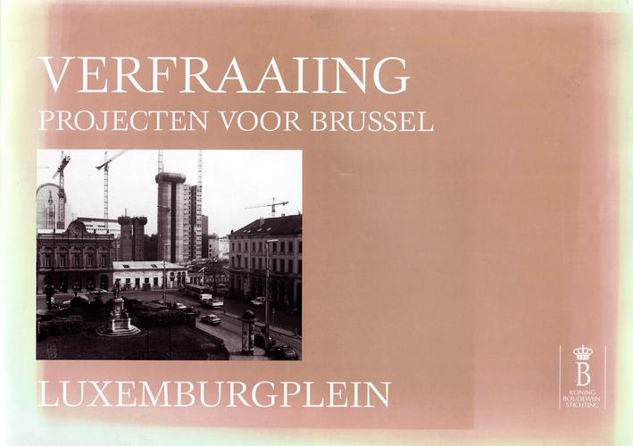 Kaft van Verfraaiing projecten voor Brussel