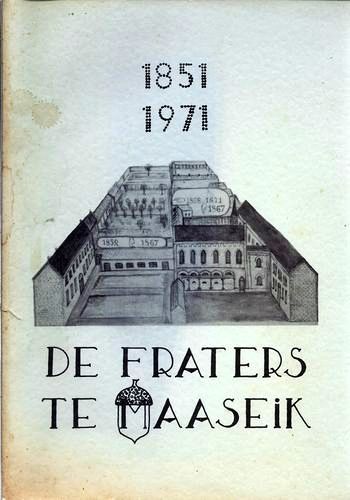 Kaft van De Fraters te Maaseik
