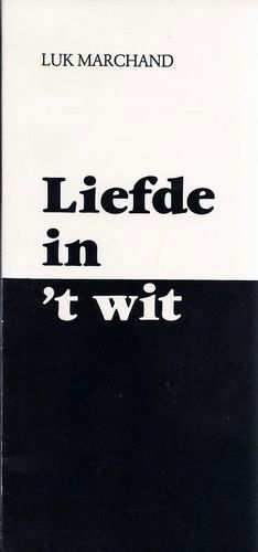 Kaft van Liefde in t wit