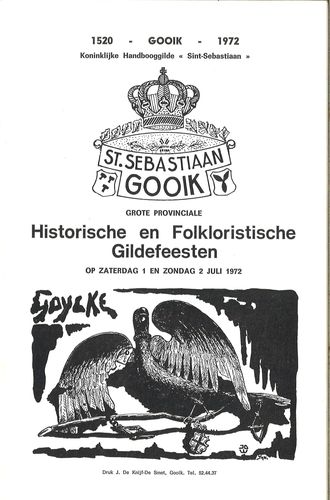 Kaft van St. Sebastiaan Gooik