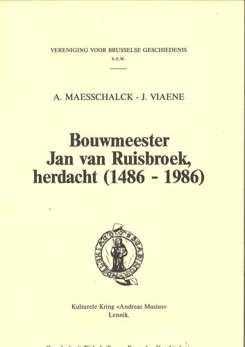 Kaft van Bouwmeester Jan van Ruisbroeck herdacht 1486 _ 1986