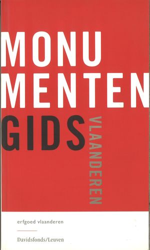 Kaft van Monumentengids Vlaanderen