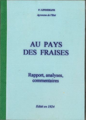 Kaft van Au Pays des Fraises