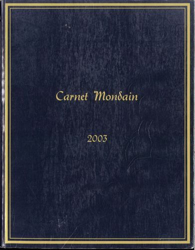Kaft van Carnet Mondain 1995