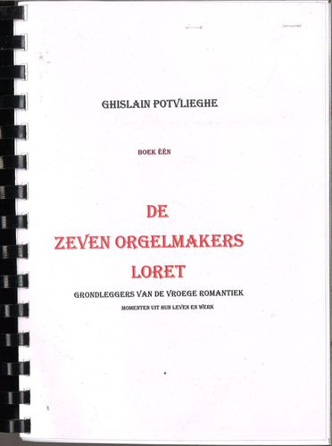 Kaft van De zeven orgelmakers Loret