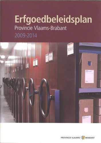 Kaft van Erfgoedbeleidsplan 2009-2014