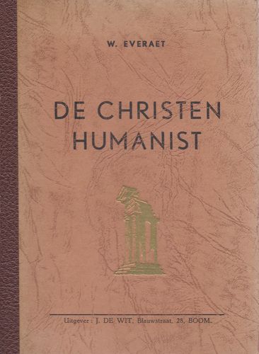 Kaft van De Christen Humanist