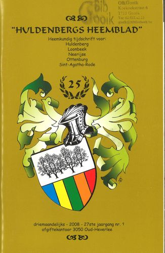 Kaft van Huldenbergs Heemblad