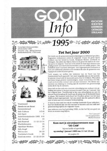 Kaft van Info Gooik 19941228