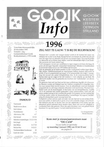Kaft van Info Gooik 19951220