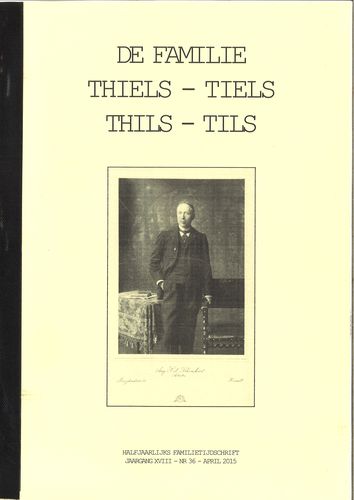 Kaft van De familie Thiels-Tiels-Thils-Tils 36