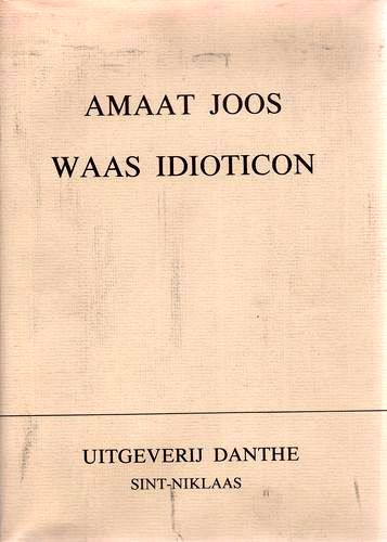 Kaft van Amaat Joos